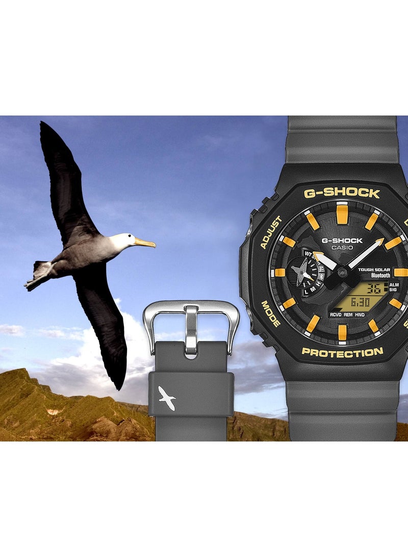 CASIO G-SHOCK Charles Darwin Foundation Collaboration Digital Men Watch GA-B2100DF-1ADR - Image 3